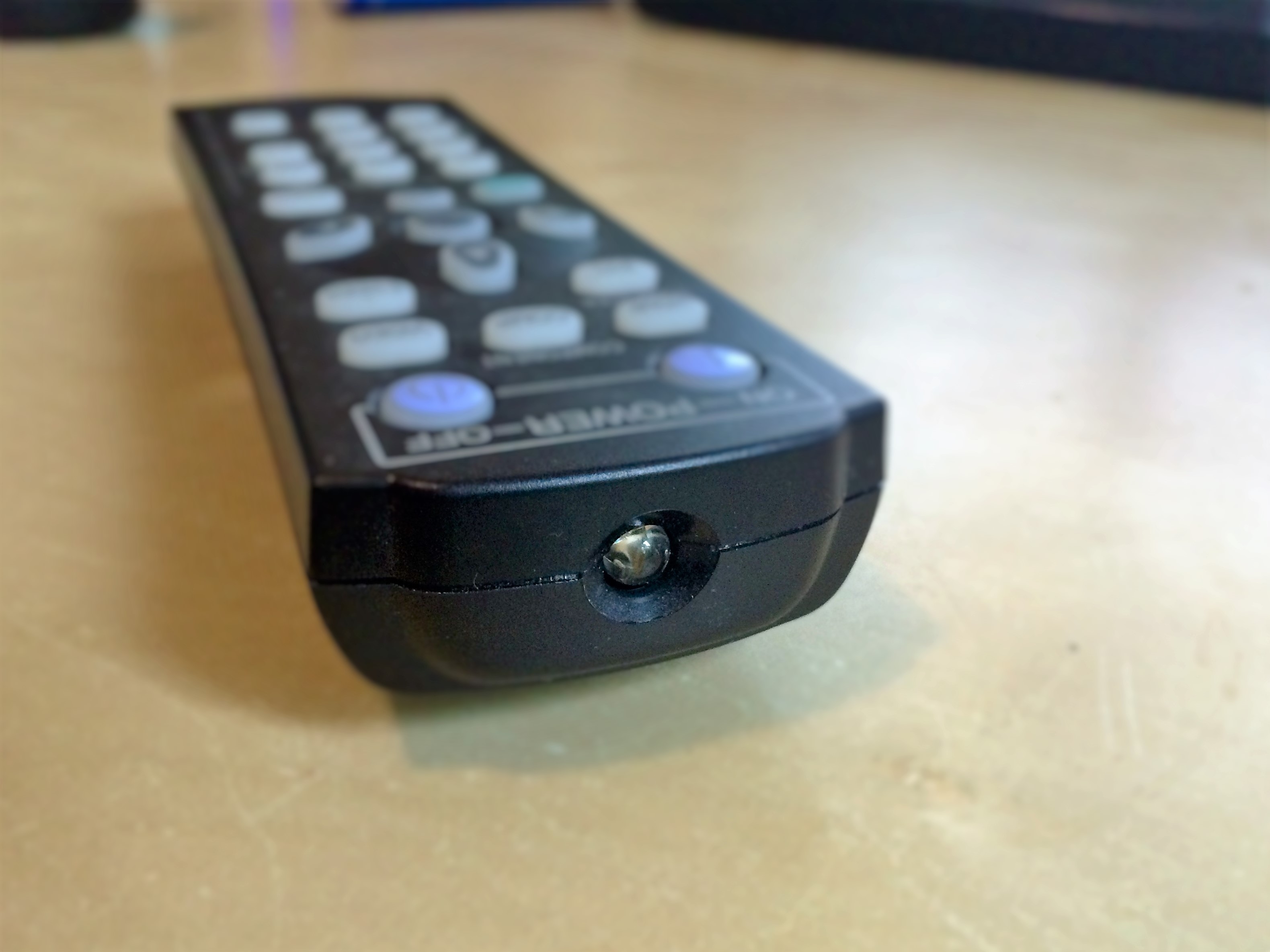 Front of remote