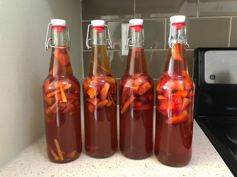 Third bottling due to a strawberry sale. Third bottling due to a strawberry sale.
