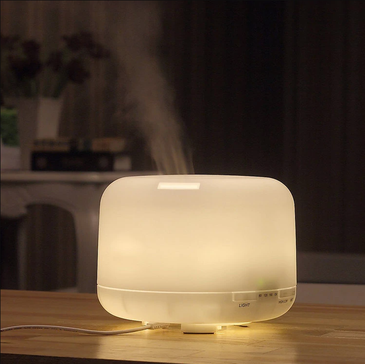 Aesthetic Muji diffuser in action.  This photo is actually a knock-off I found on Ali Express, but I liked the photograph and it looks close enough.